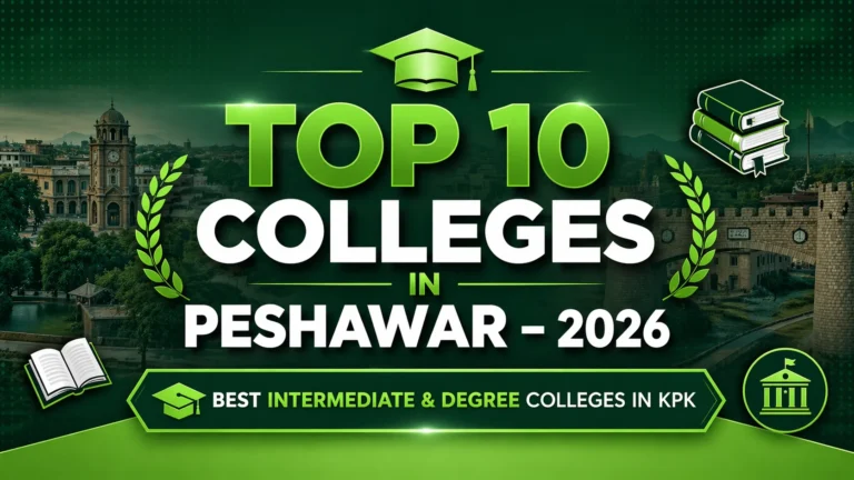 Top 10 colleges in Peshawar 2026 best institutes list