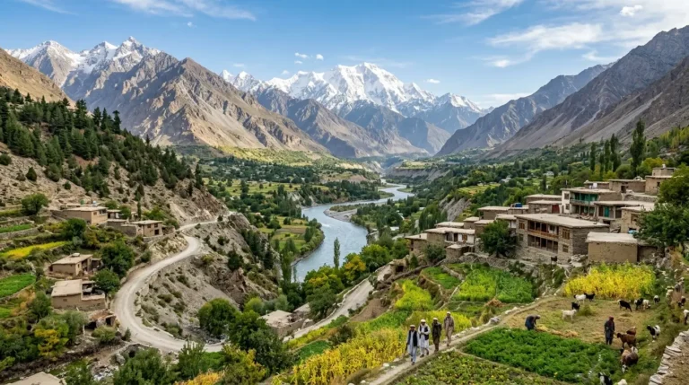 Chitral Valley KPK Pakistan mountain scenic beauty