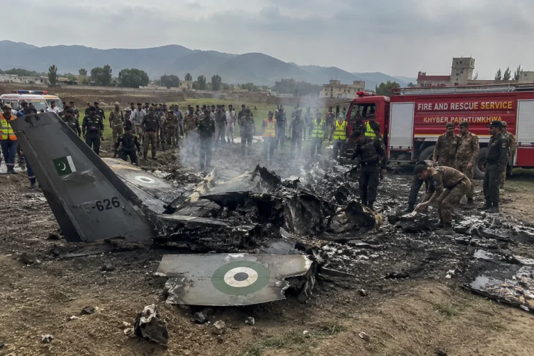 Mardan Aeroplane Disaster Two Pilots Martyred Pakistan Air Force training aircraft crash near Mardan during routine training mission