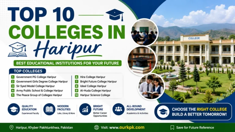 Top 10 Colleges in Haripur 2026 Best Colleges Guide showcasing leading educational institutions and student opportunities in 2026