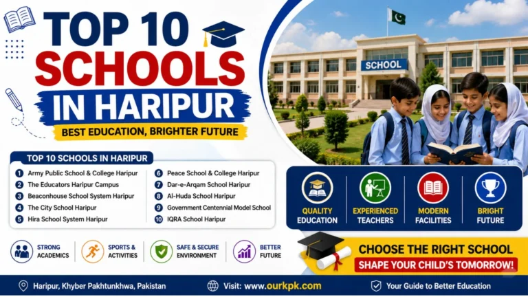 Top 10 Schools in Haripur 2026 Best Schools Guide featuring leading educational institutions, modern classrooms, and student learning opportunities in 2026