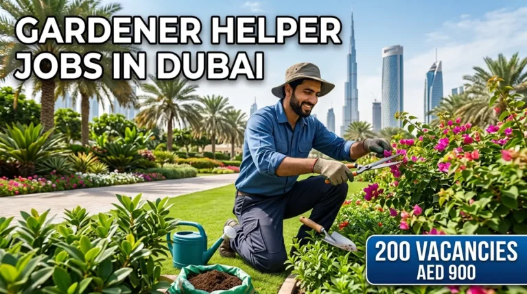 Gardener Helper Jobs in Dubai