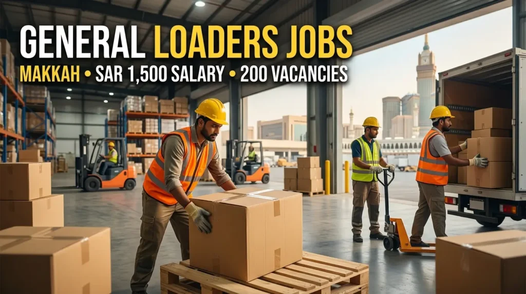 General Loaders jobs in Makkah Saudi Arabia for Pakistani workers