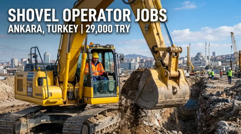 Shovel Operator Jobs in Ankara