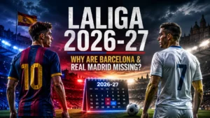 LaLiga 2026–27: Why Barcelona & Real Madrid Aren’t Playing LaLiga 2026-27 season with Barcelona and Real Madrid