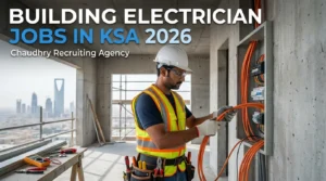 Building Electrician Jobs in KSA 2026 – Chaudhry Recruiting Agency