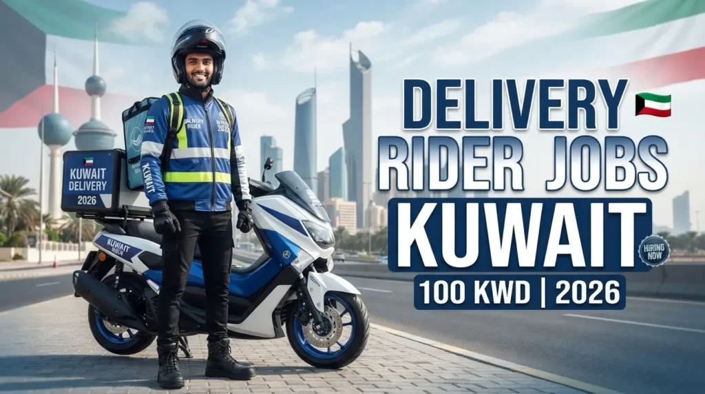 Delivery Motorcycle Riders Jobs in Kuwait 2026