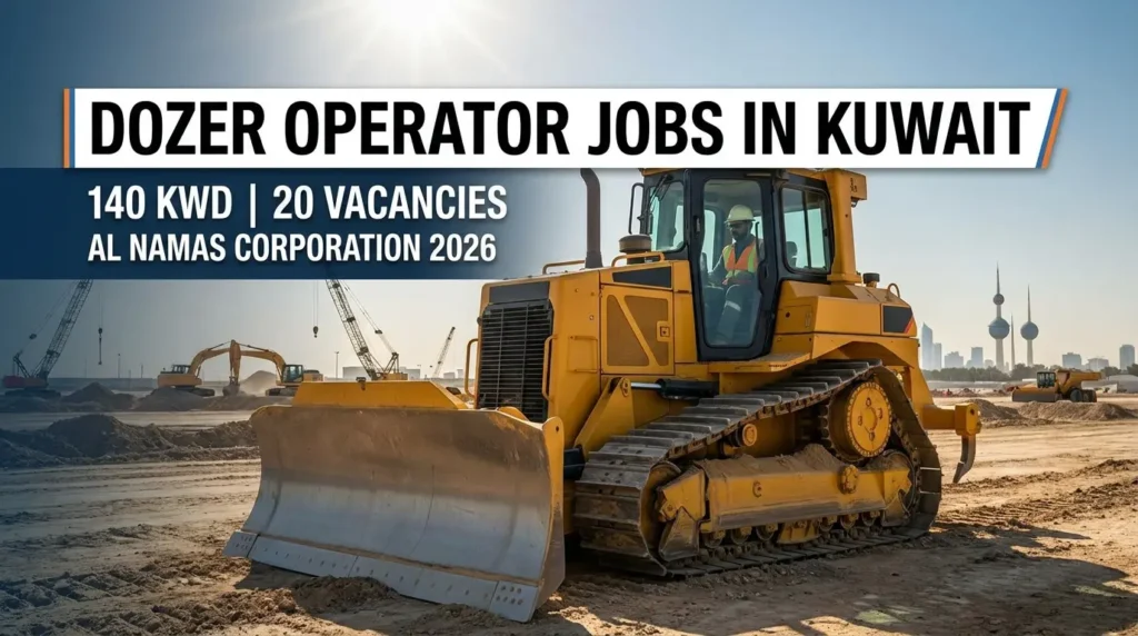 AL NAMAS CORPORATION Dozer Operator Jobs in Kuwait 2026