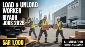 Load and Unload Worker Jobs in Riyadh through Al-Mubashir Recruiting Agency