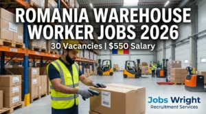 Romania Warehouse Worker Jobs 2026 by Jobs Wright Recruitment Services