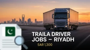 Satti Overseas Employment Services Traila Driver Jobs in Riyadh Saudi Arabia