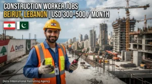Construction Worker Jobs in Beirut Lebanon 2026 Delta International Recruiting Agency