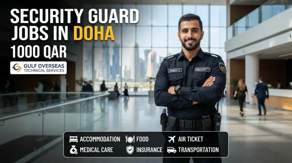 Security Guard Jobs in Doha Qatar 2026 Gulf Overseas Technical Services